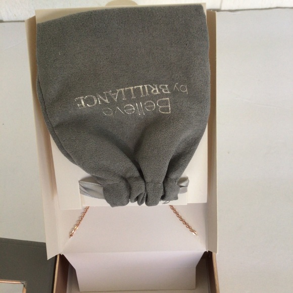 BELIEVE BY BRILLIANCE CRYSTAL NECKLACE NWT - Picture 9 of 10